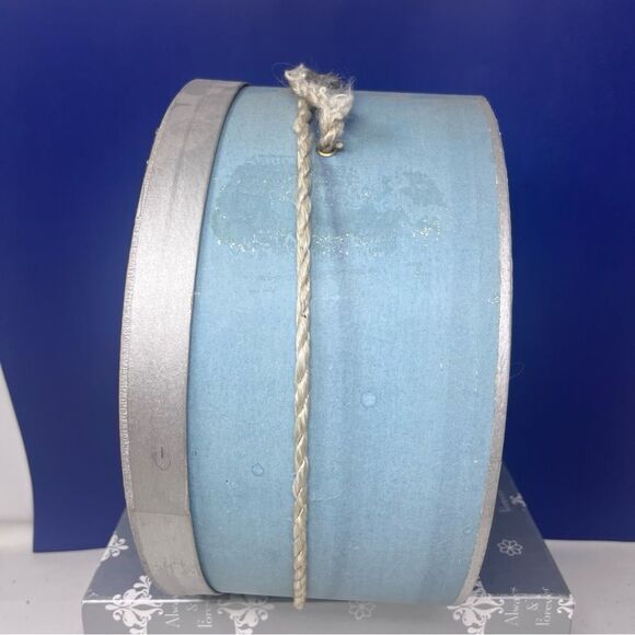 Jordan Marsh Company Blue Hat Box Vintage Collectables - Picture 4 of 9